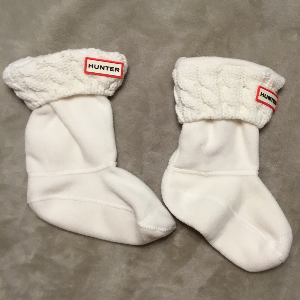 Hunter Boot Socks Little Girls Size Medium (shoe size11-13)